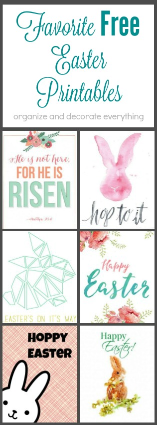 12 of my Favorite Easter Printables ready for framing  Instant decor for your home this holiday
