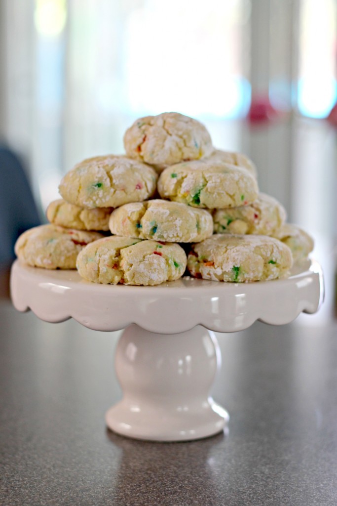 Confetti Cookies Dessert Stand