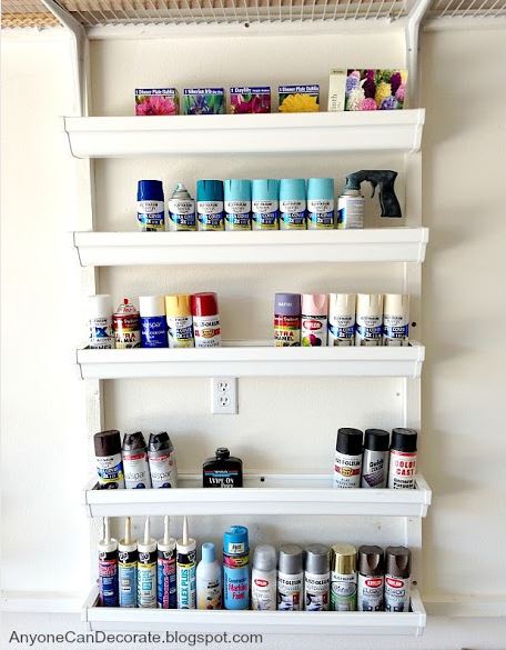 Creative Storage for Paint