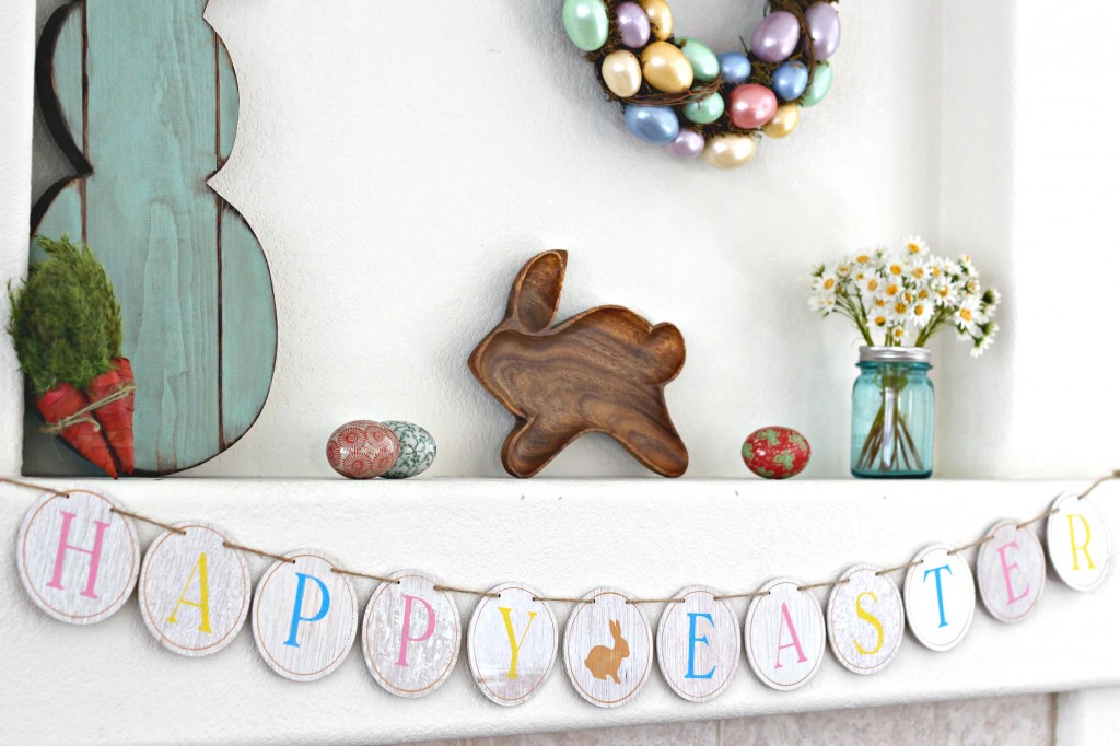 Easter Mantel Banner