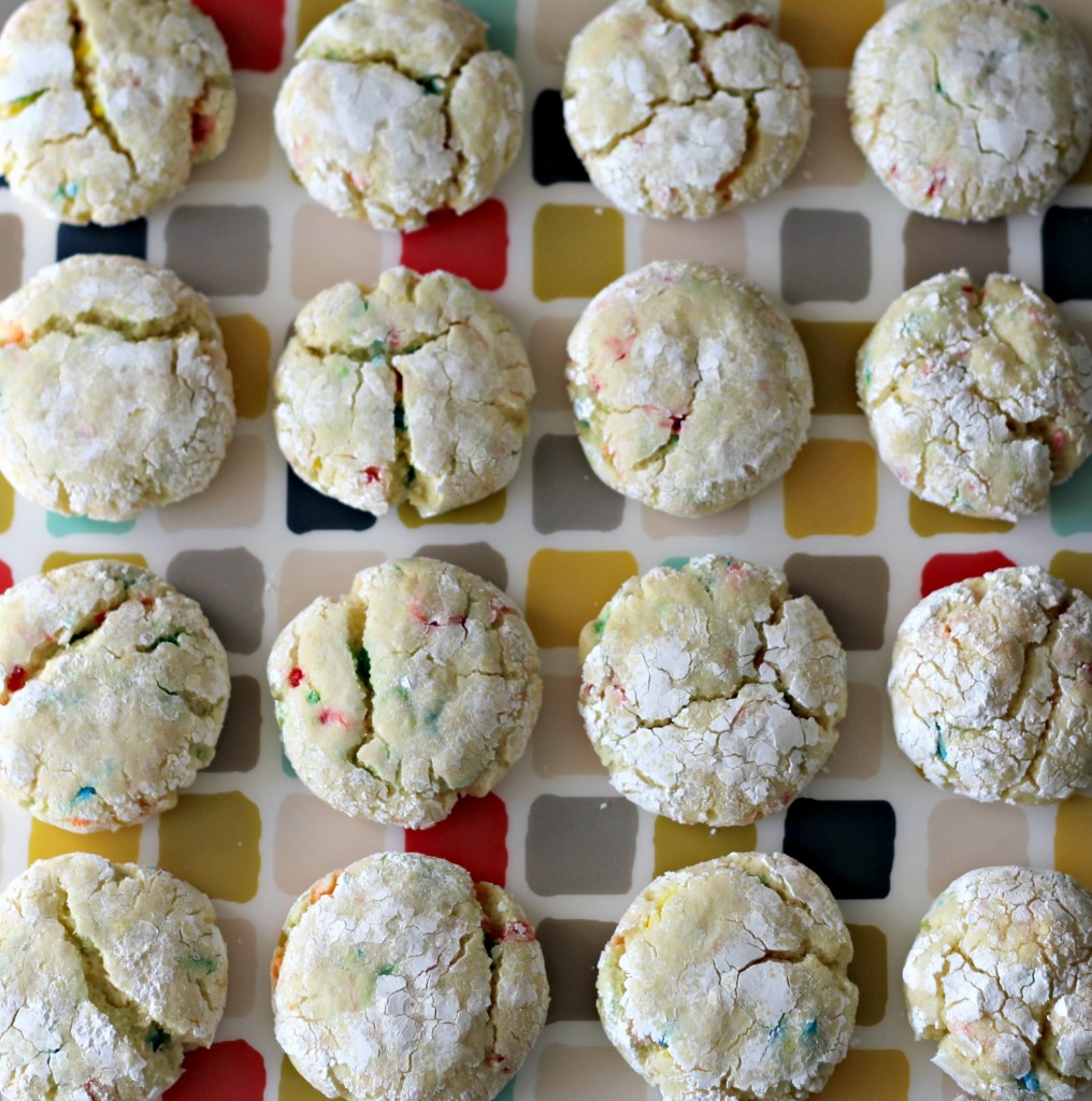 Funfetti Cookie Crinkles