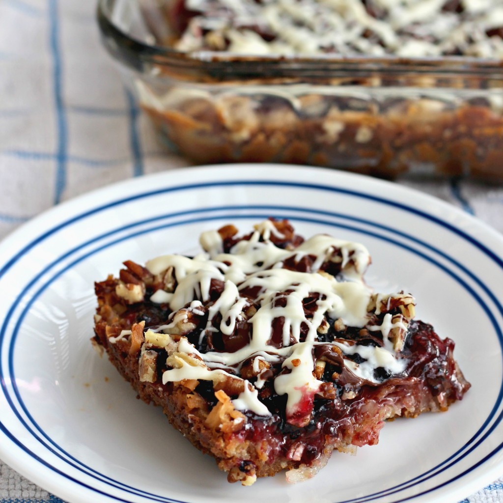 Gluten Free Magic Bars square