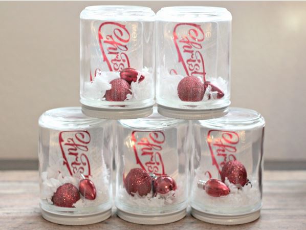 Gift Card Snow Globes