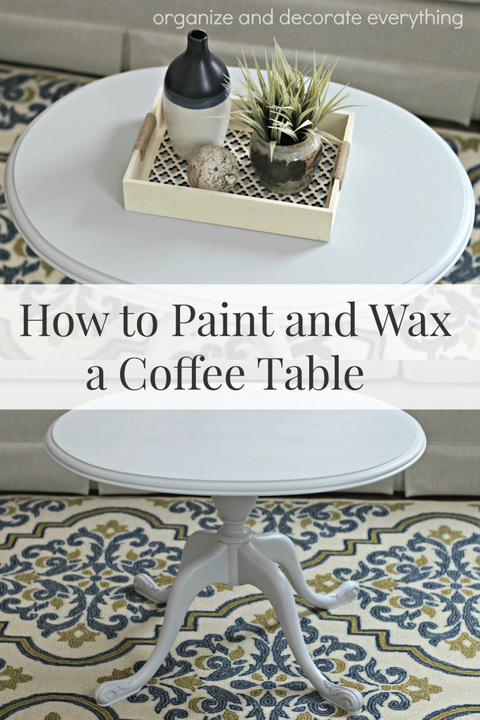 How to Paint and Wax Furiture