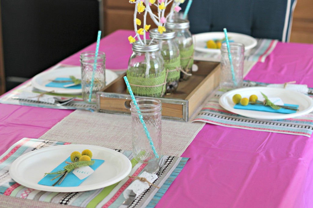 Spring Brunch Decorated Table