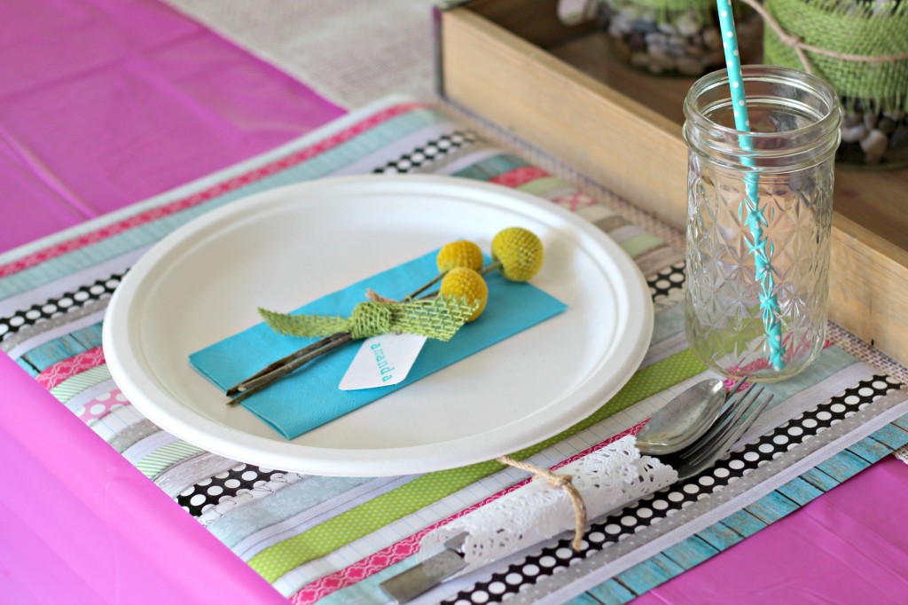 Spring Brunch Table Setting