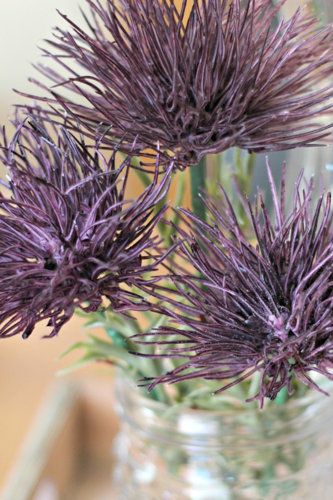 Centerpiece spiky flowers