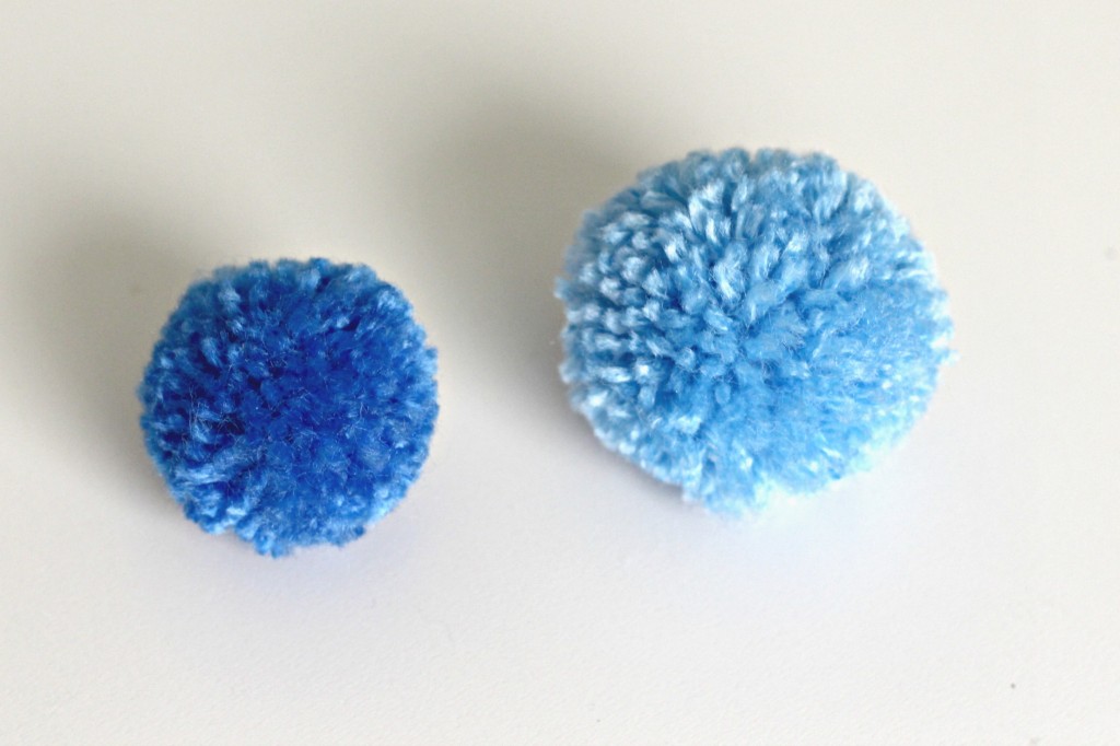 Pom Poms large and small