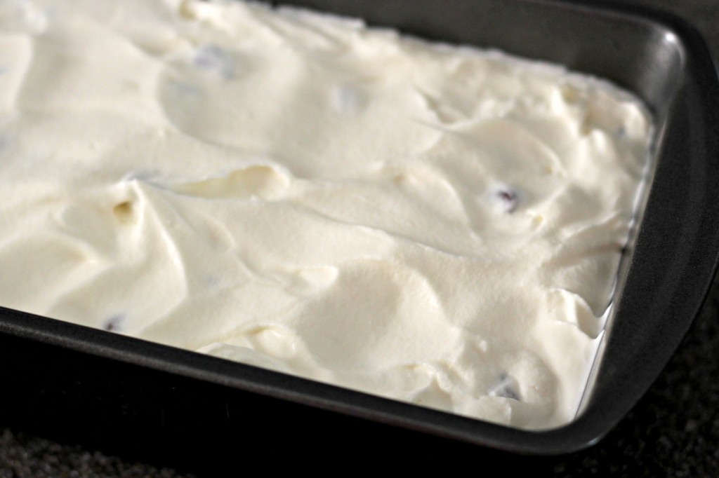 Homemade Ice Cream in loaf pan