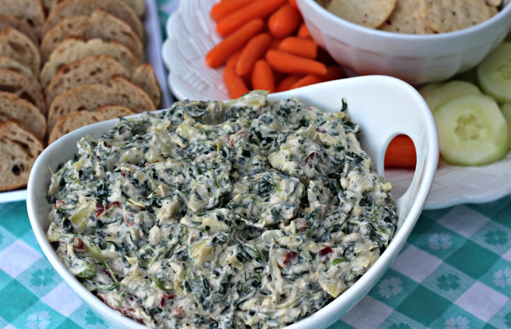 creamy spinach & artichoke dip 7