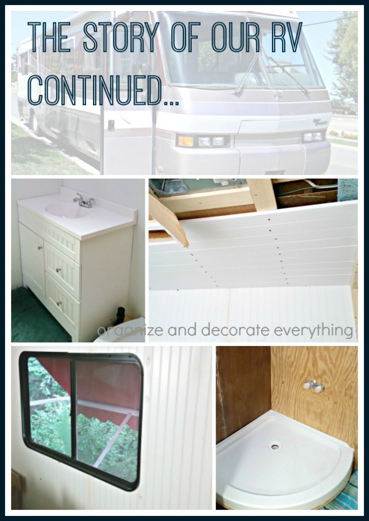 Building and Renovating the inside of an RV, the story of our RV continued
