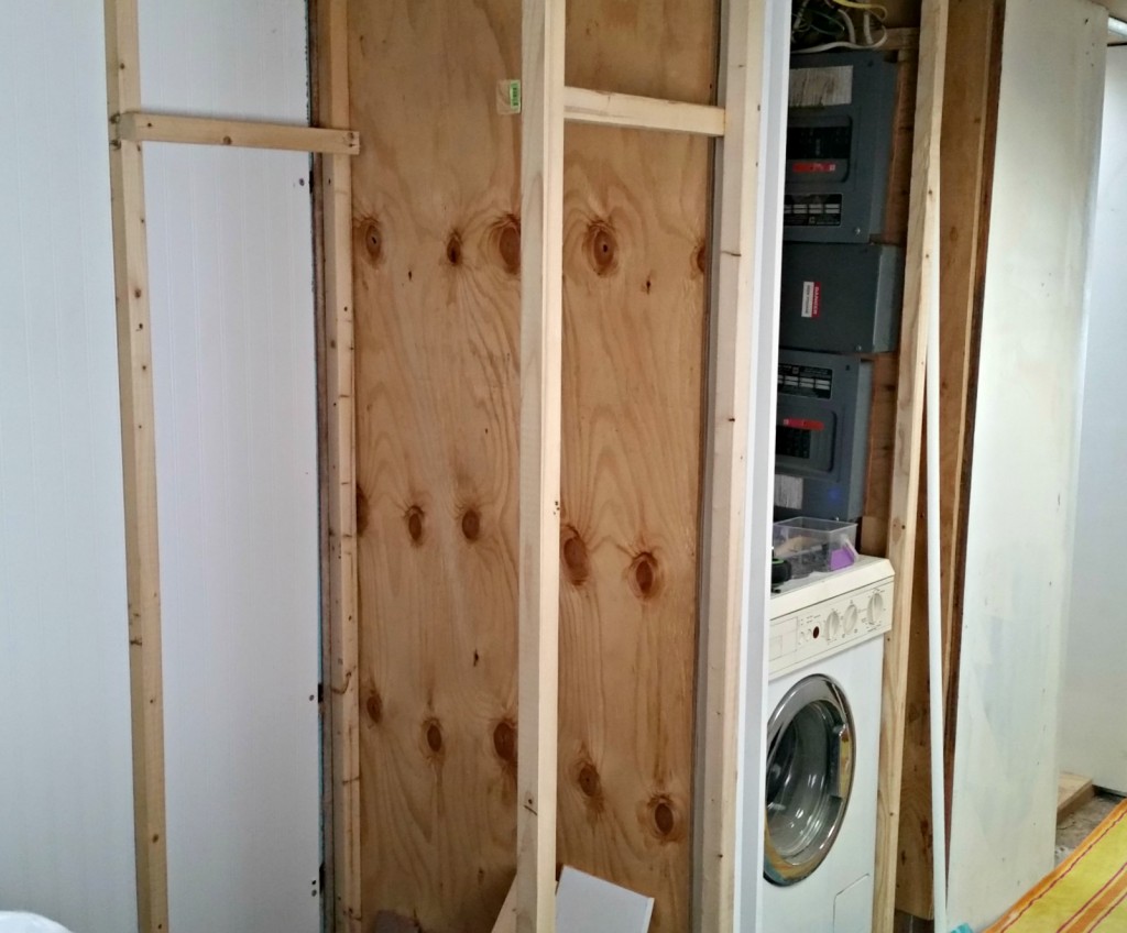 RV building closet