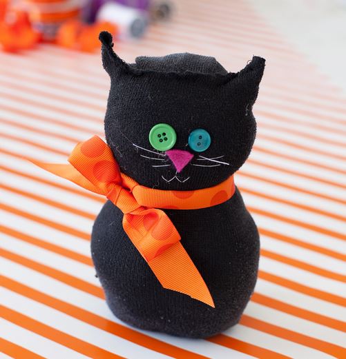 halloween-kids-crafts-sock-cat