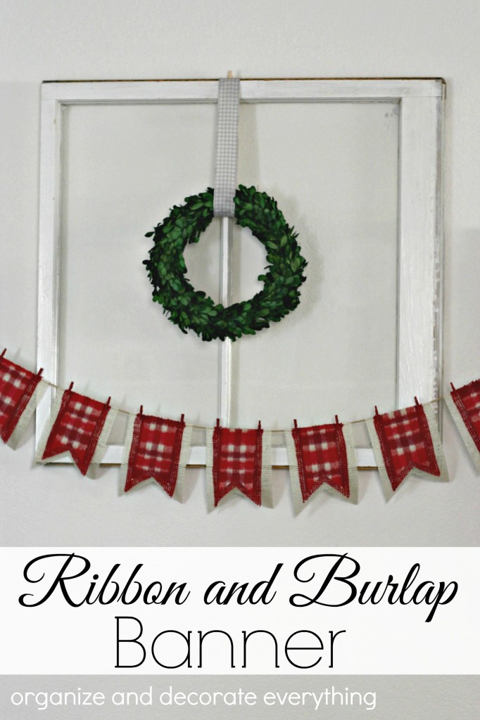 ribbon-and-burlap-banner-for-a-woodland-christmas