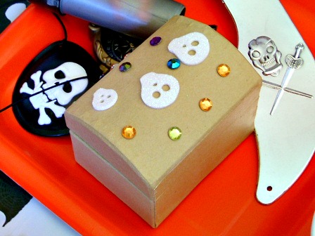 Pirate birthday party mini treasure