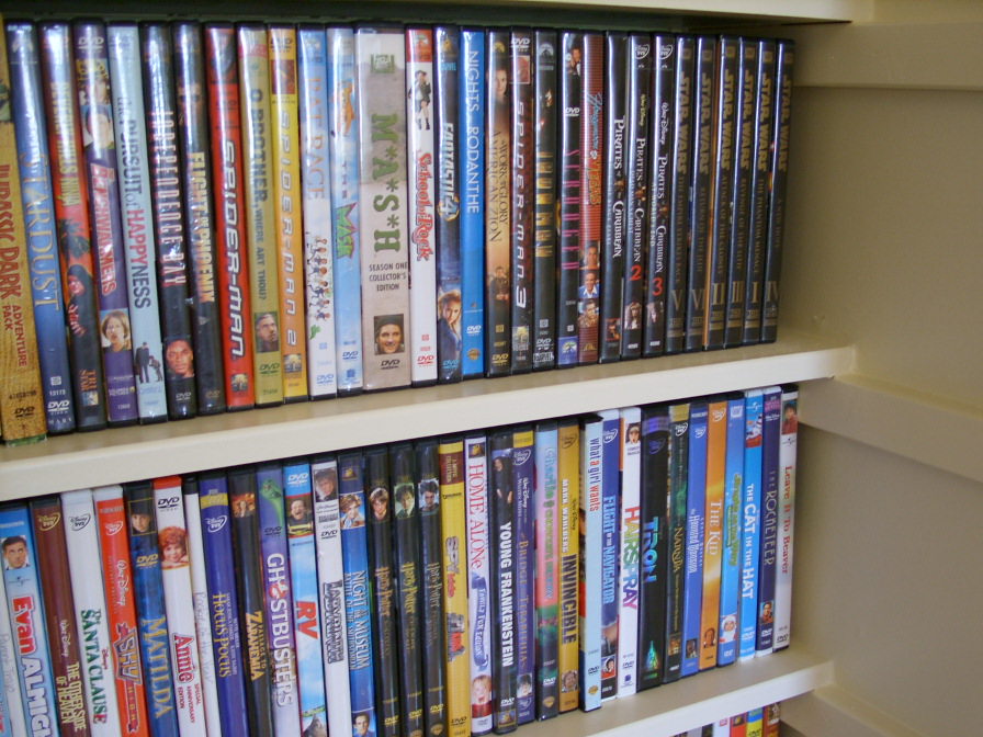 Transforming a Coat Closet Into a DVD Closet - Organize and Decorate ...