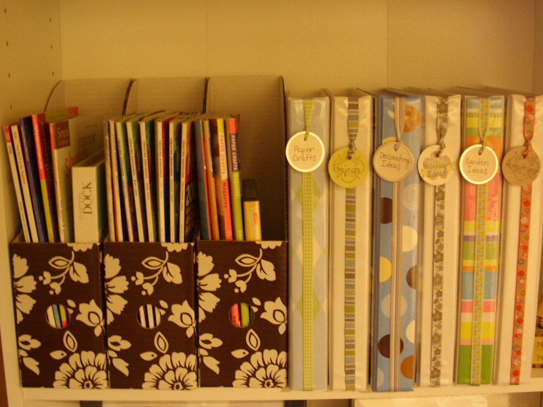 Conquer Magazine Clutter - Organize and Decorate Everything