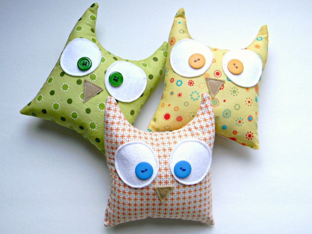 Owl Softies trio