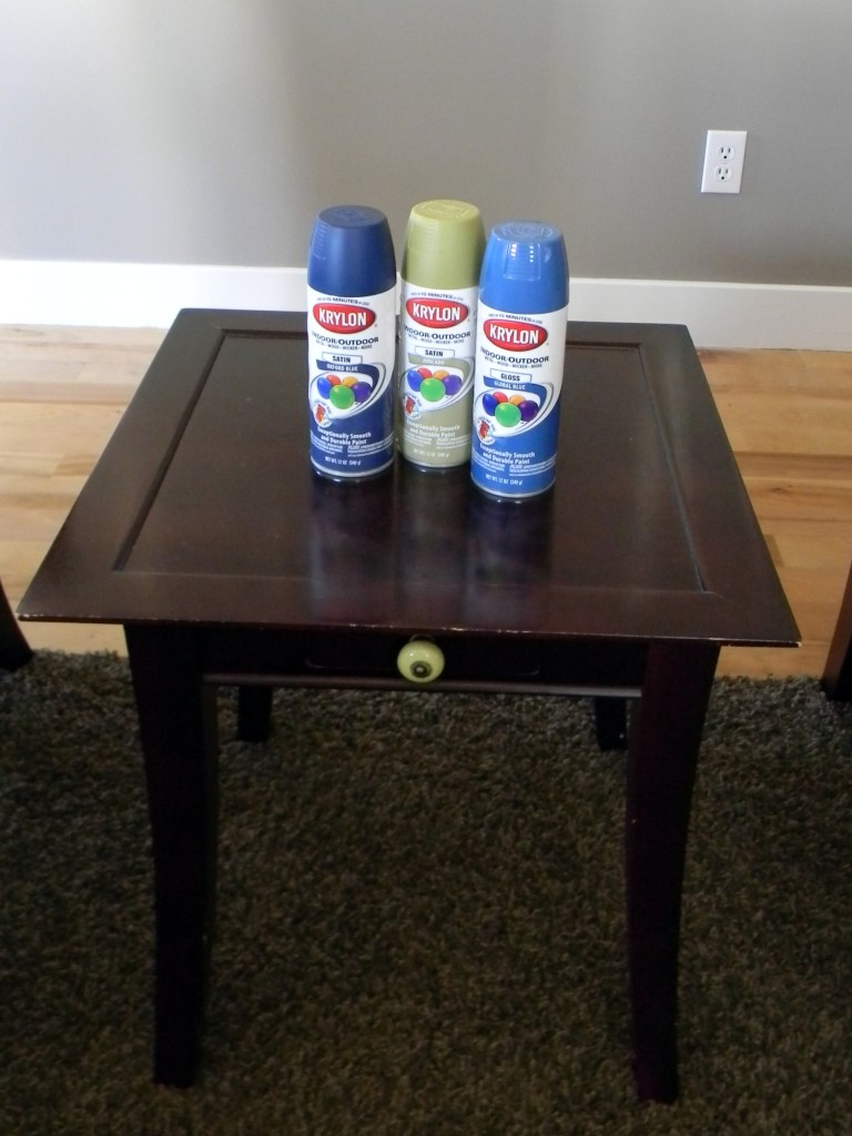 Painted Thrifted Table
