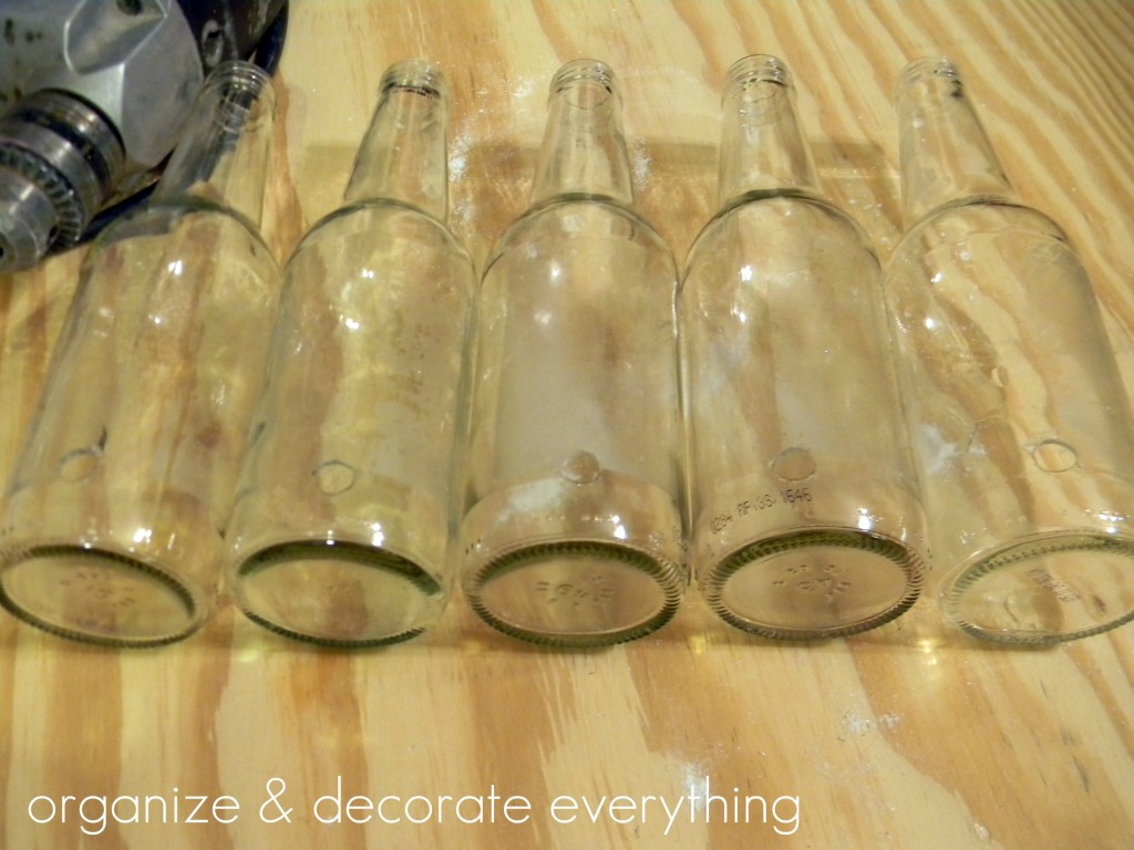 Drilling Holes in Glass Bottles Organize and Decorate Everything
