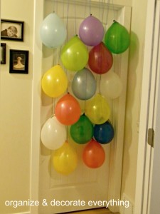 Birthday Cake Banner - Organize and Decorate Everything