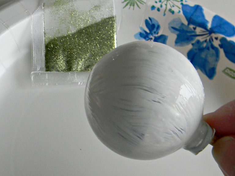 Glitter Ball Ornaments Organize and Decorate Everything