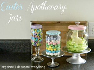 Easter Apothecary Jars