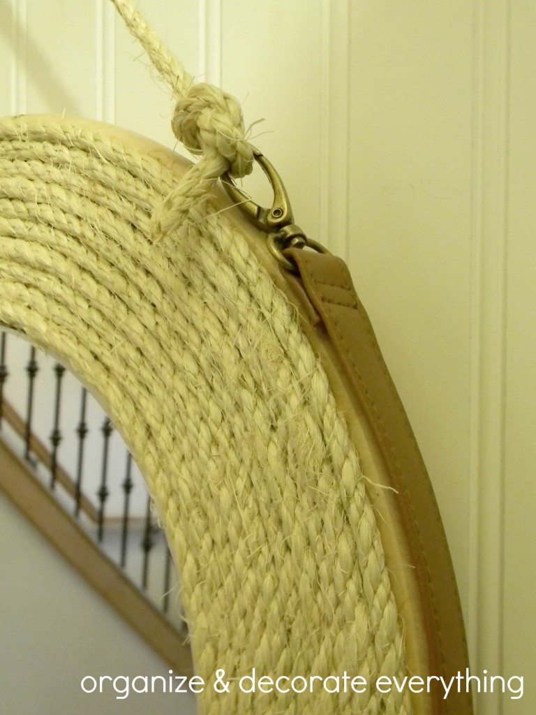 Rope Mirror Organize and Decorate Everything