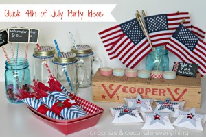 Quick 4th of July Party Ideas