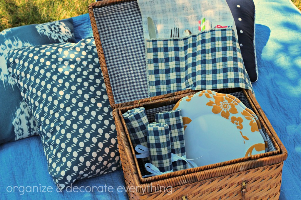 Picnic Utensil Carrier Organize and Decorate Everything
