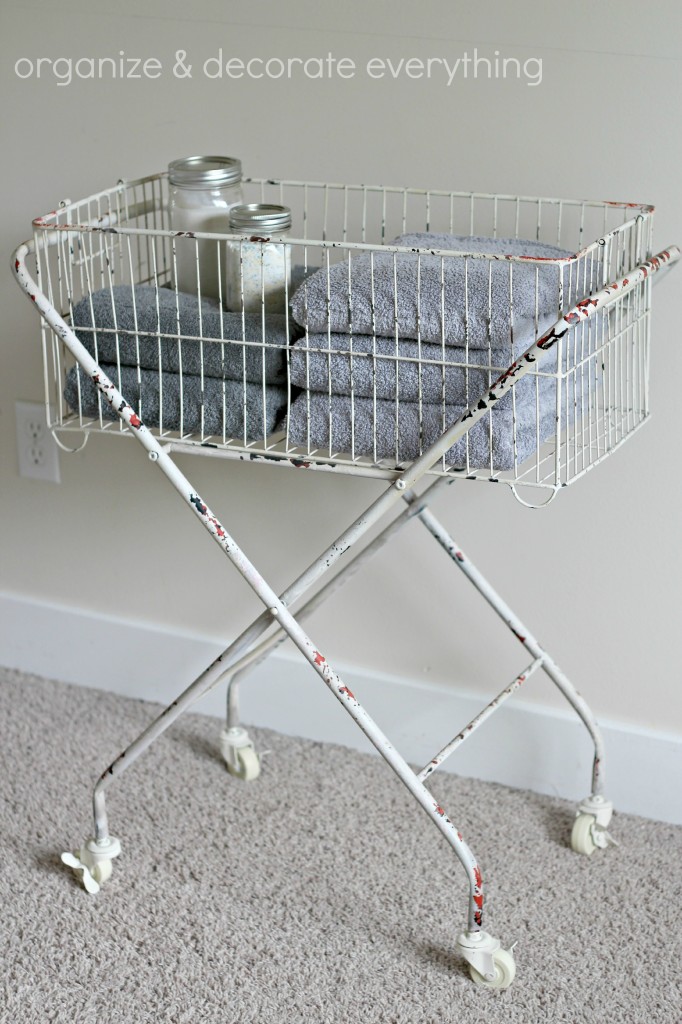 Laundry Basket on Wheels Organize and Decorate Everything