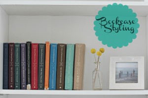 Bookcase Styling