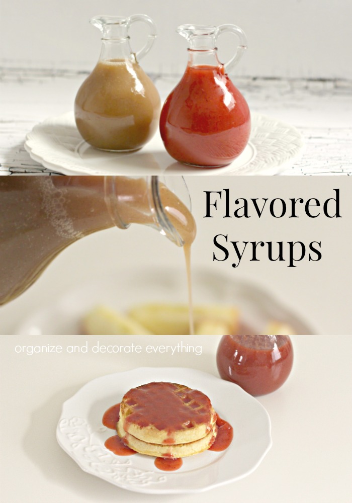 Delicious flavored syrups for breakfast and beyond