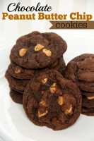 Chocolate Peanut Butter Chip Cookies – Food Contributor