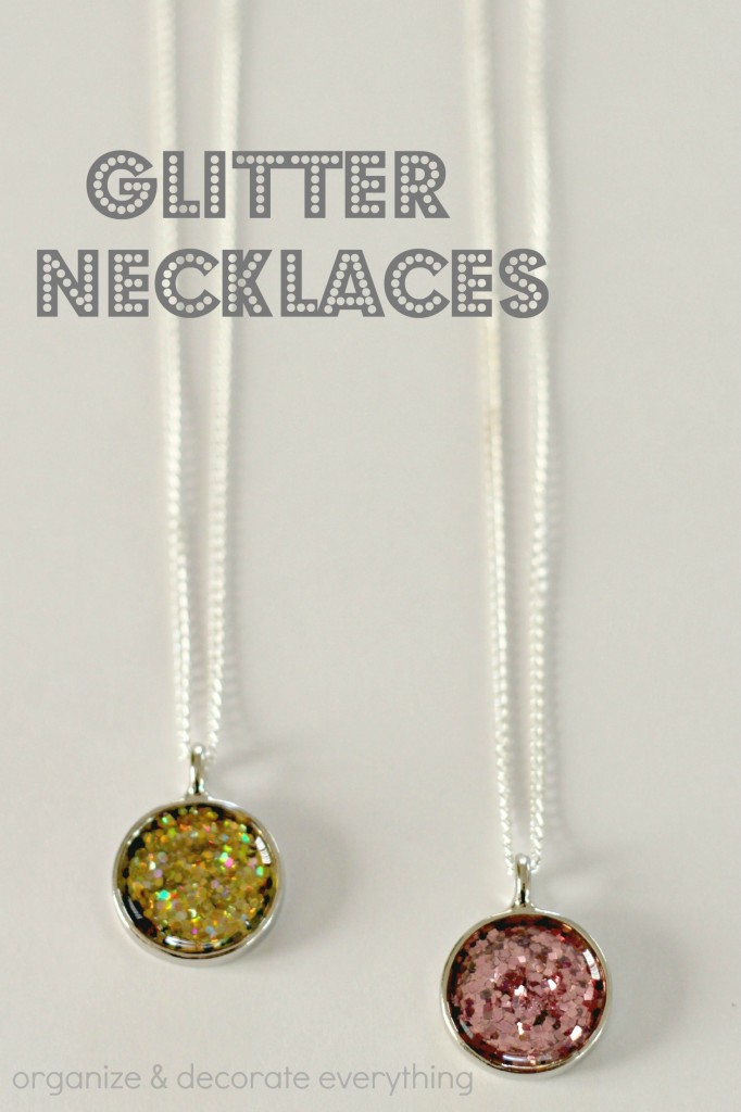 Glitter Necklaces