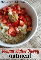 Peanut Butter Berry Oatmeal – Food Contributor