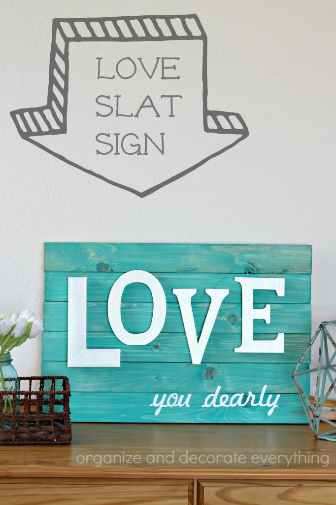 Love Slat Art pinterest