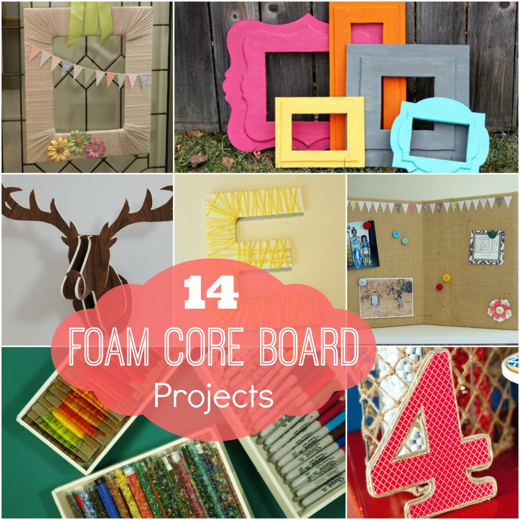 14 Foam Core Board Projects - Organize and Decorate Everything