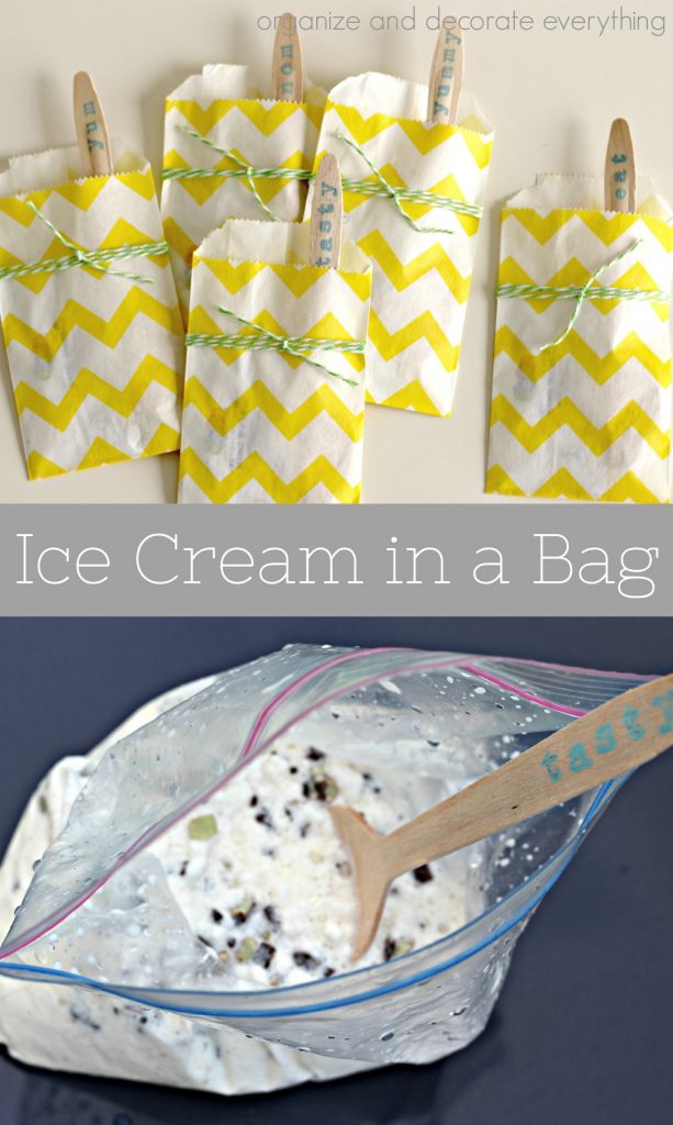 Ice Cream in a Bag is the perfect Summertime treat