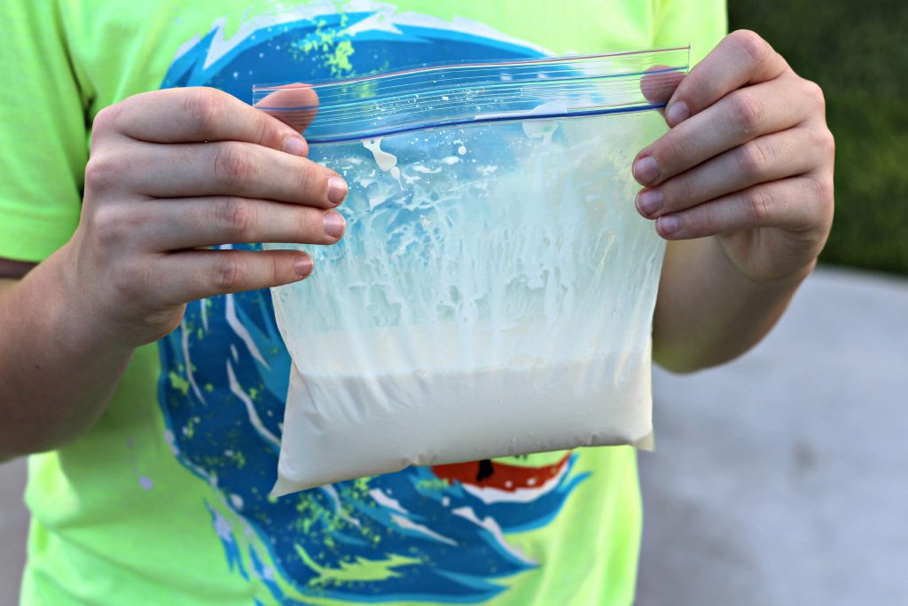 Ice Cream in a Bag ingredients