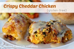 Crispy Cheddar Chicken (gluten-free)