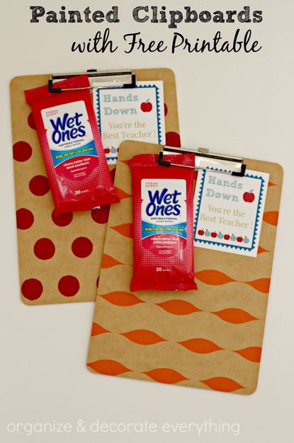 Painted Clipboards Organize And Decorate Everything