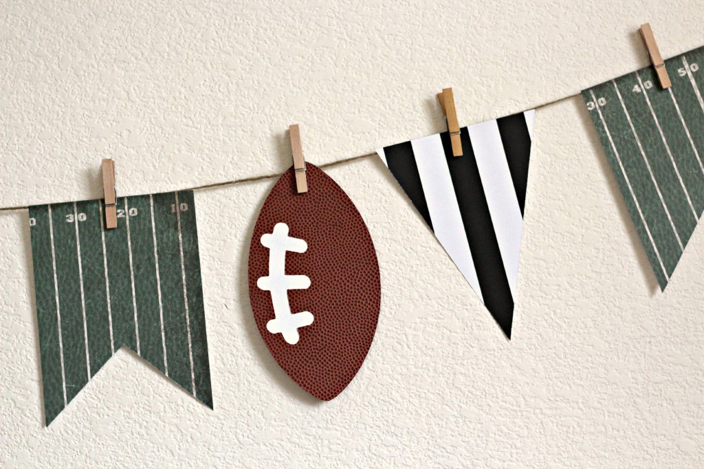 Football Banner Organize and Decorate Everything