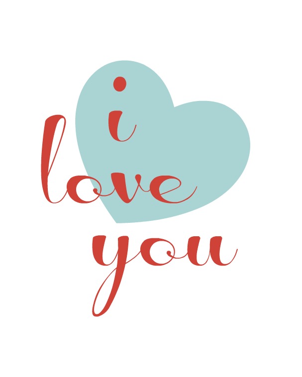 Heart Printables - Organize and Decorate Everything