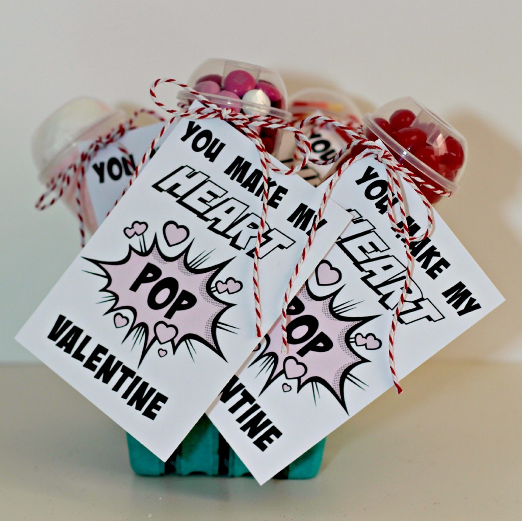 Push Pop Valentines - Organize and Decorate Everything