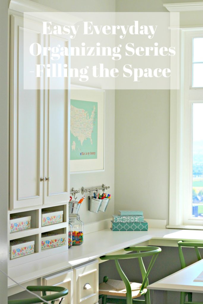 Easy Everyday Organizing Filling the Space