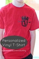 Personalized Vinyl T-Shirts