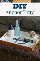 DIY Anchor Tray