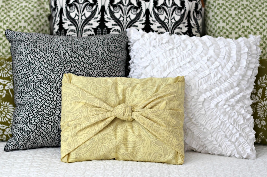 Easy No Sew Pillow Cover Organize and Decorate Everything