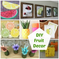 DIY Fruit Decor